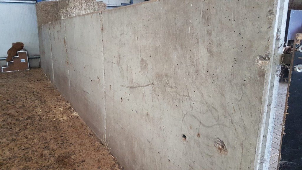 Betonnen keerwand, Doe-het-zelf en Verbouw, Overige Doe-het-zelf en Verbouw, Ophalen, Gebruikt