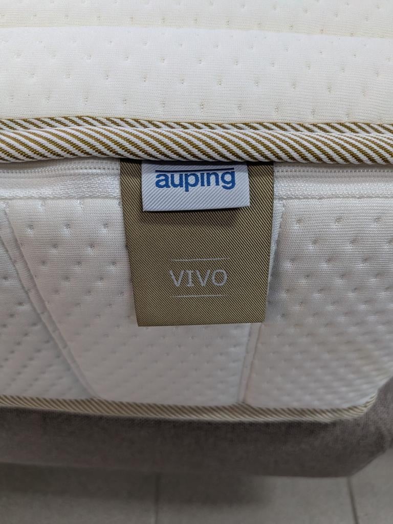 Auping Vivo Elektrisch 1-Persoonsbed | 90x200 | Bluetooth, Ophalen, Nr, 90 cm, Eenpersoons