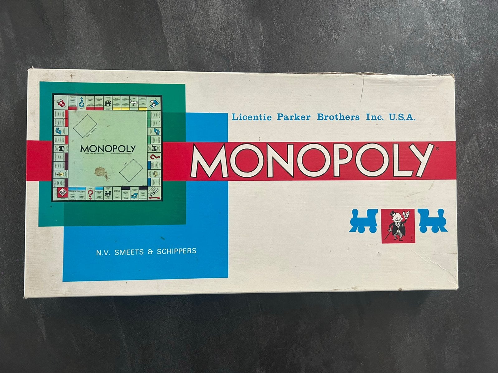 Vintage Monopoly met Extra onderdelen!, Ophalen of Verzenden, Zo goed als nieuw