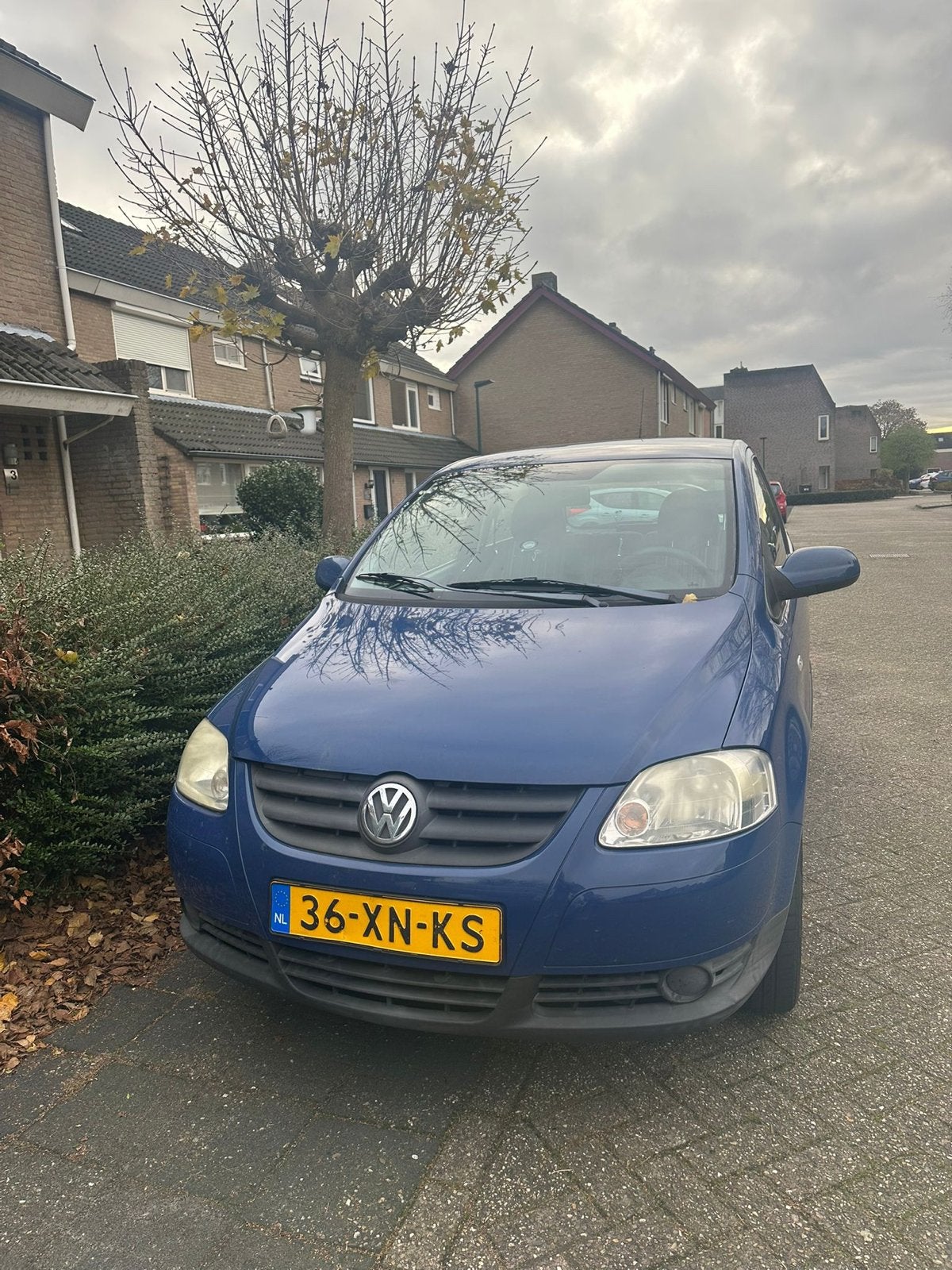 Volkswagen Fox 1.2 40KW 2007 Blauw, Auto's, Volkswagen, Voorwielaandrijving, 969 kg, 1198 cc, Origineel Nederlands