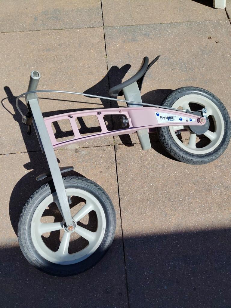 FirstBIKE loopfiets roze - gebruikt, Ophalen, Gebruikt, Minder dan 16 inch