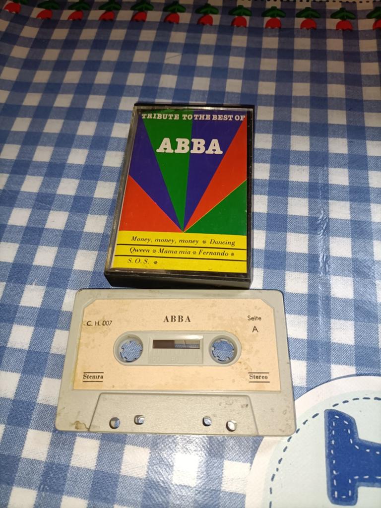 Abba cassettebandje Tribute to the best of Abba, Ophalen of Verzenden, Zo goed als nieuw, Pop, 1 bandje