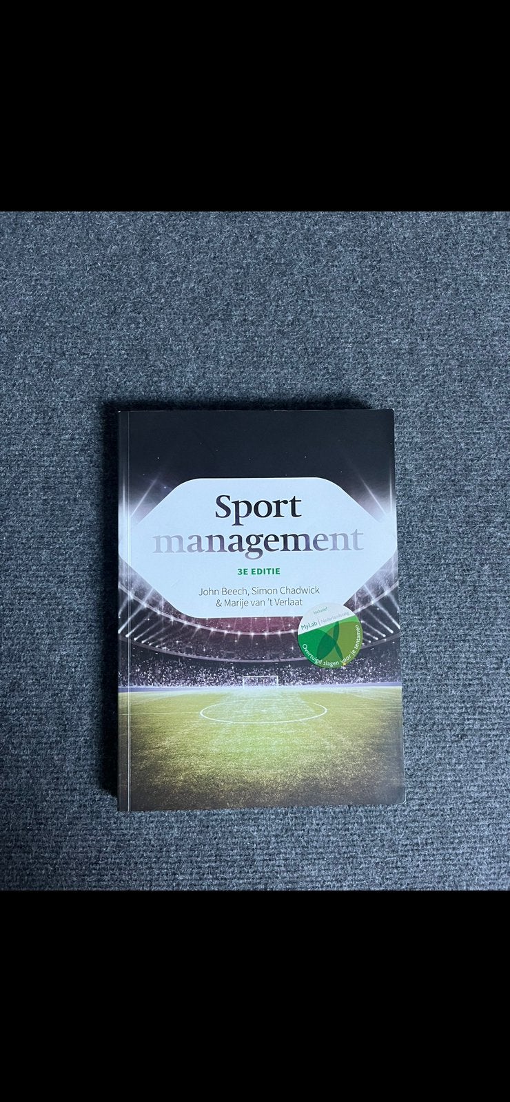 Sportmanagement 3e editie, Boeken, Ophalen of Verzenden, Zo goed als nieuw, HBO