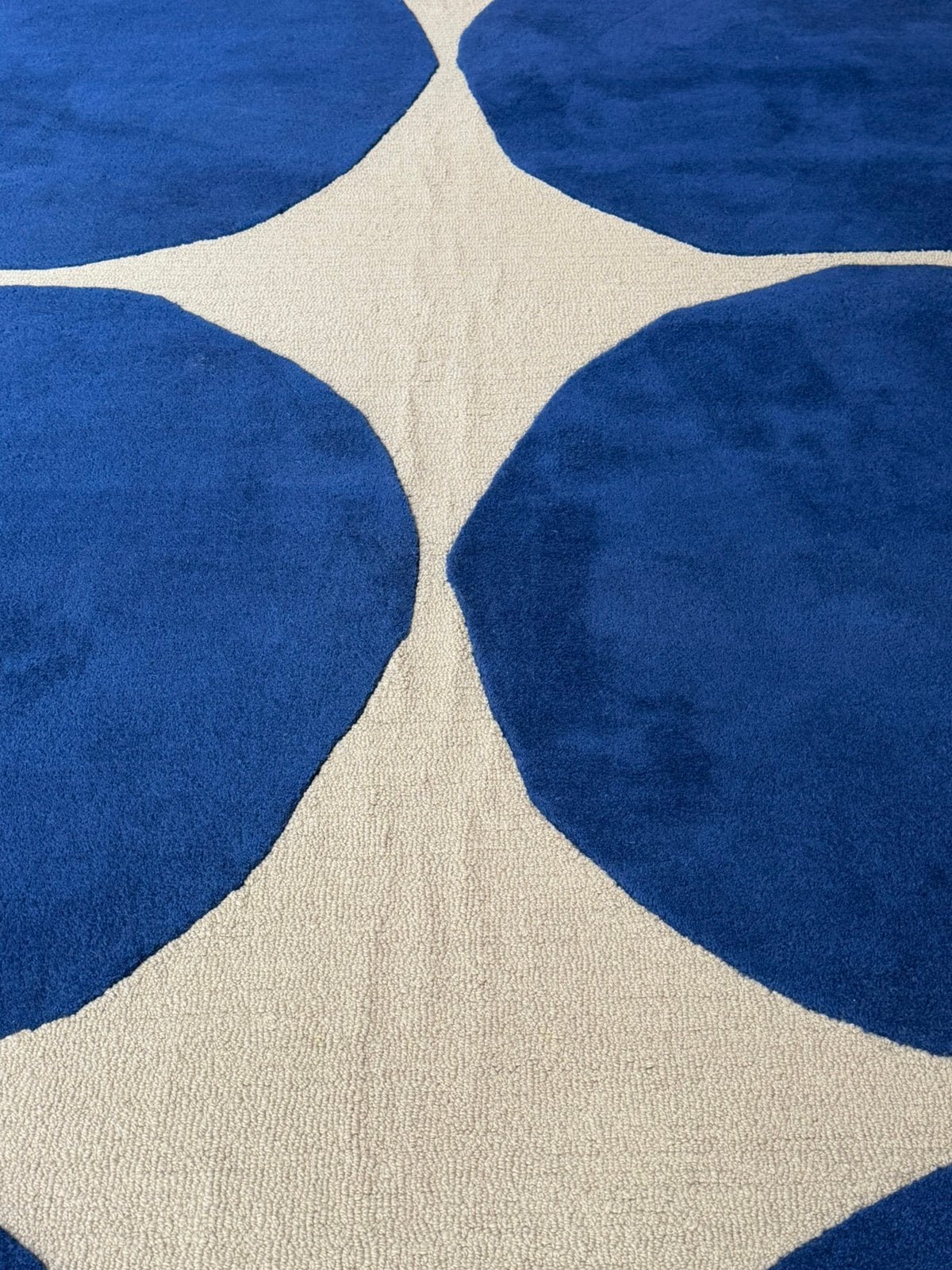 Brink en Campman tapijt Marimekko Isot Kivek Blue 250 x 350, Ophalen, Blauw, Rechthoekig, 200 cm of meer