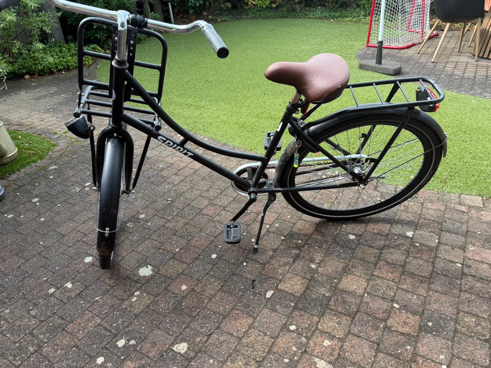 Kinderfiets, Fietsen en Brommers, Ophalen, Gebruikt, Terugtraprem