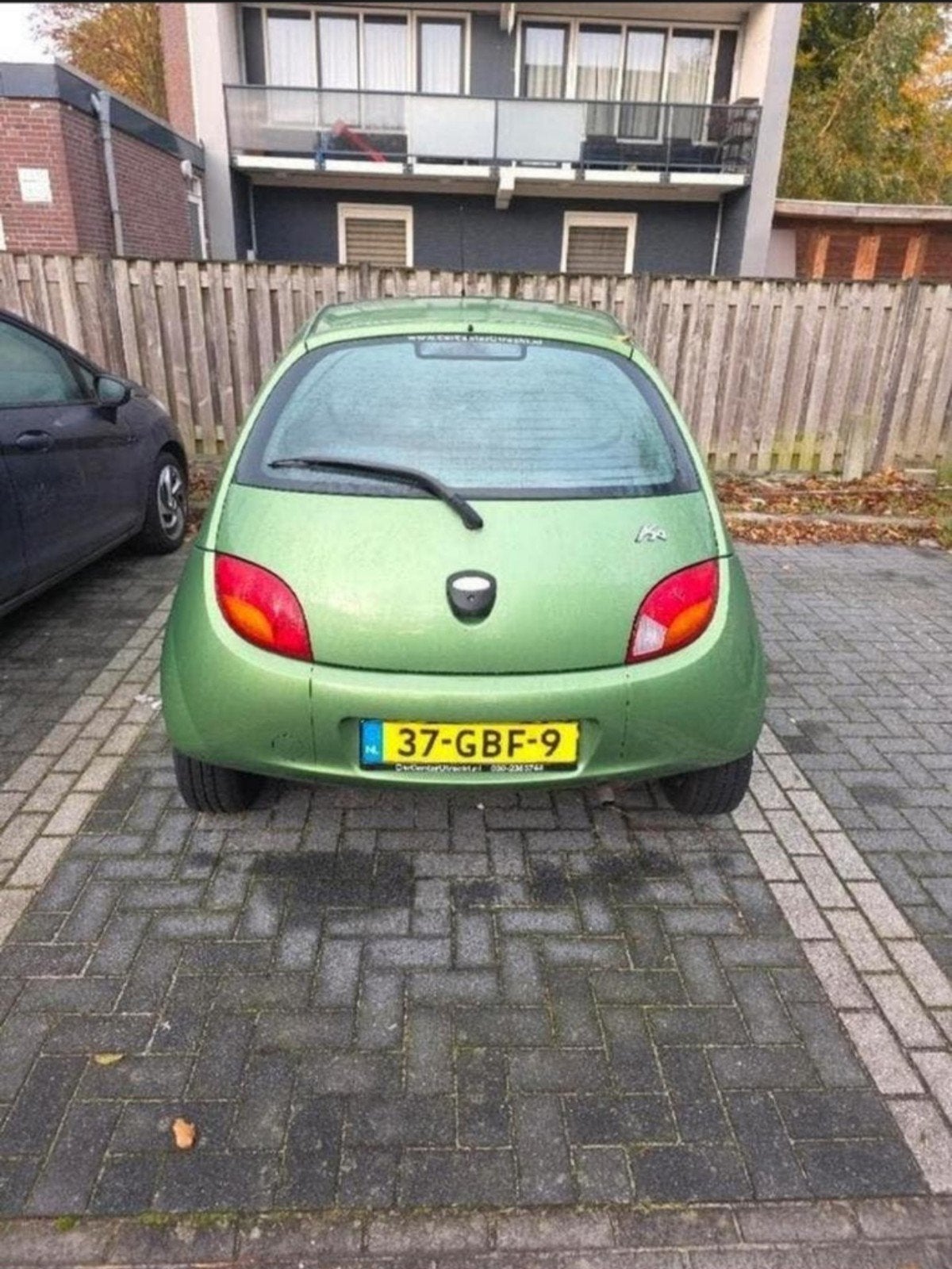 Ford Ka 1.3 I 44KW 2008 Groen (start niet op), Auto's, Voorwielaandrijving, 1299 cc, 31 €/maand, 4 cilinders
