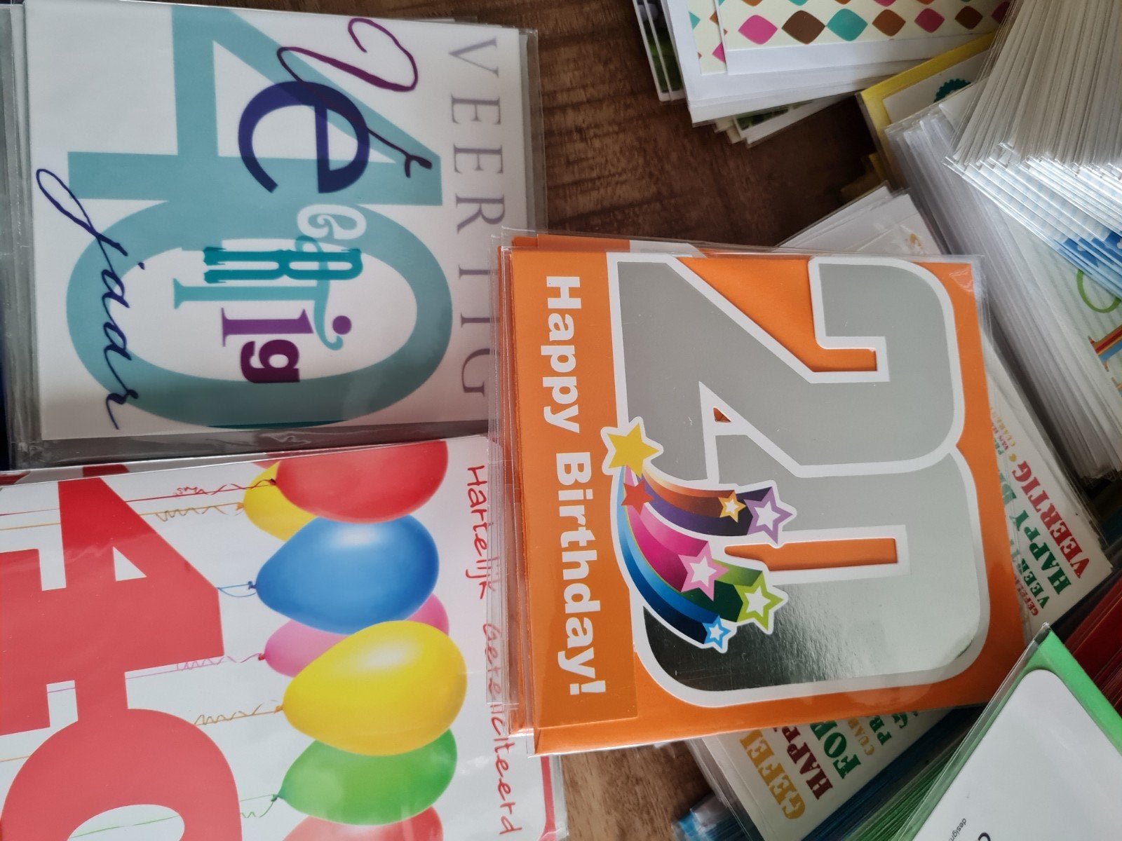 600 stuks Wenskaarten, Diversen, Ophalen, Nieuw