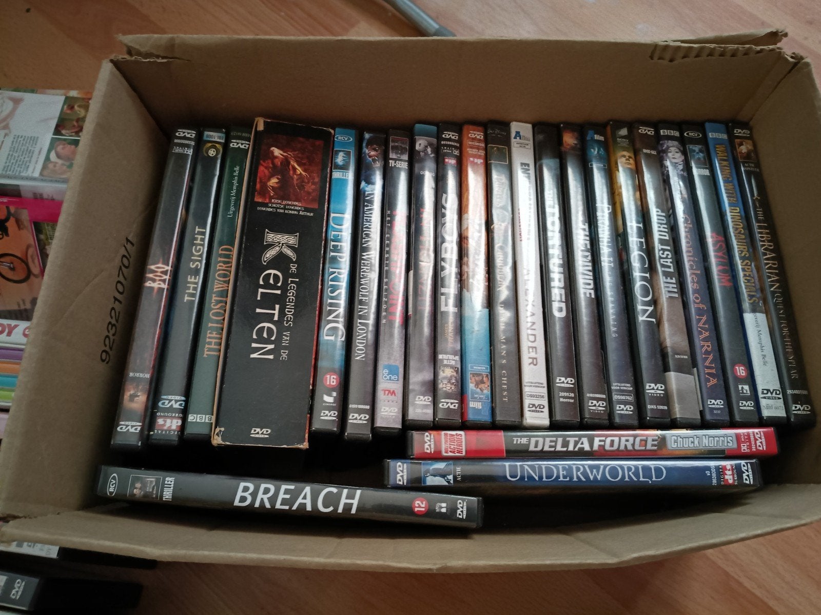 Doosje dvd's, Alle leeftijden, Ophalen of Verzenden, Zo goed als nieuw, Nederlands