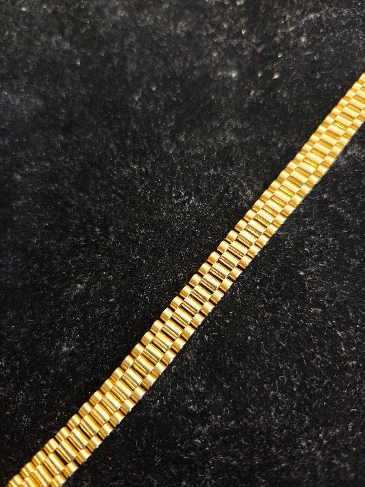 14 k gouden rolex model armband 12,4 gram, Ophalen of Verzenden, Nieuw, Goud, Goud