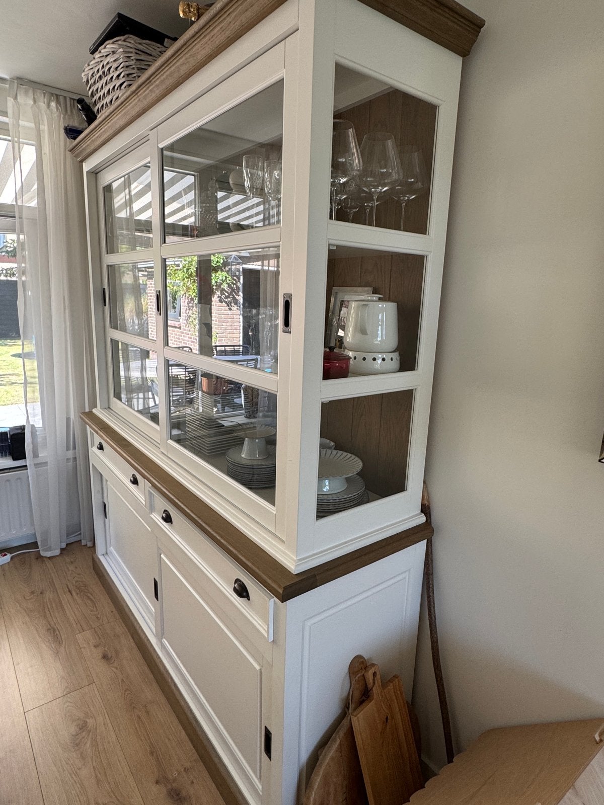 Servieskast Rofra Home - Landelijke Stijl, Ophalen, Gebruikt, Landelijk, 200 cm of meer