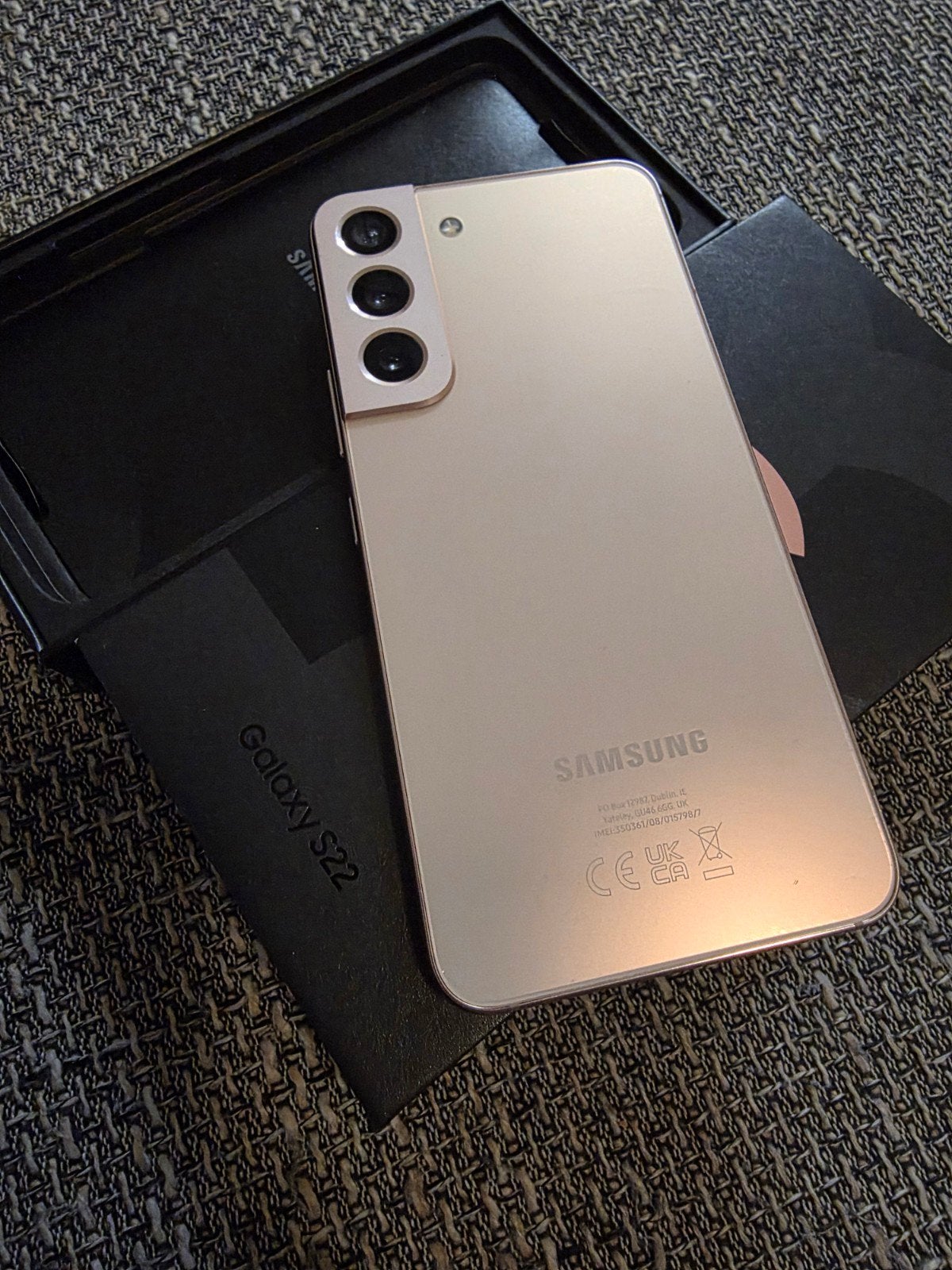 Samsung S22 5G 128GB als nieuw Vaste prijs