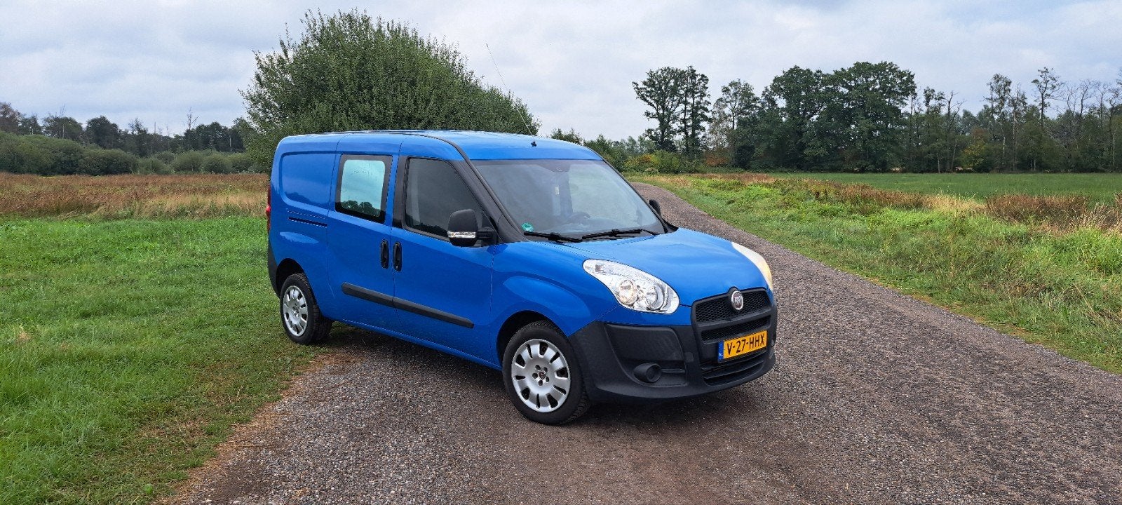 Fiat Doblo Maxi 1.3 Multijet Euro 5, Auto's, Voorwielaandrijving, Euro 5, Blauw, Handgeschakeld