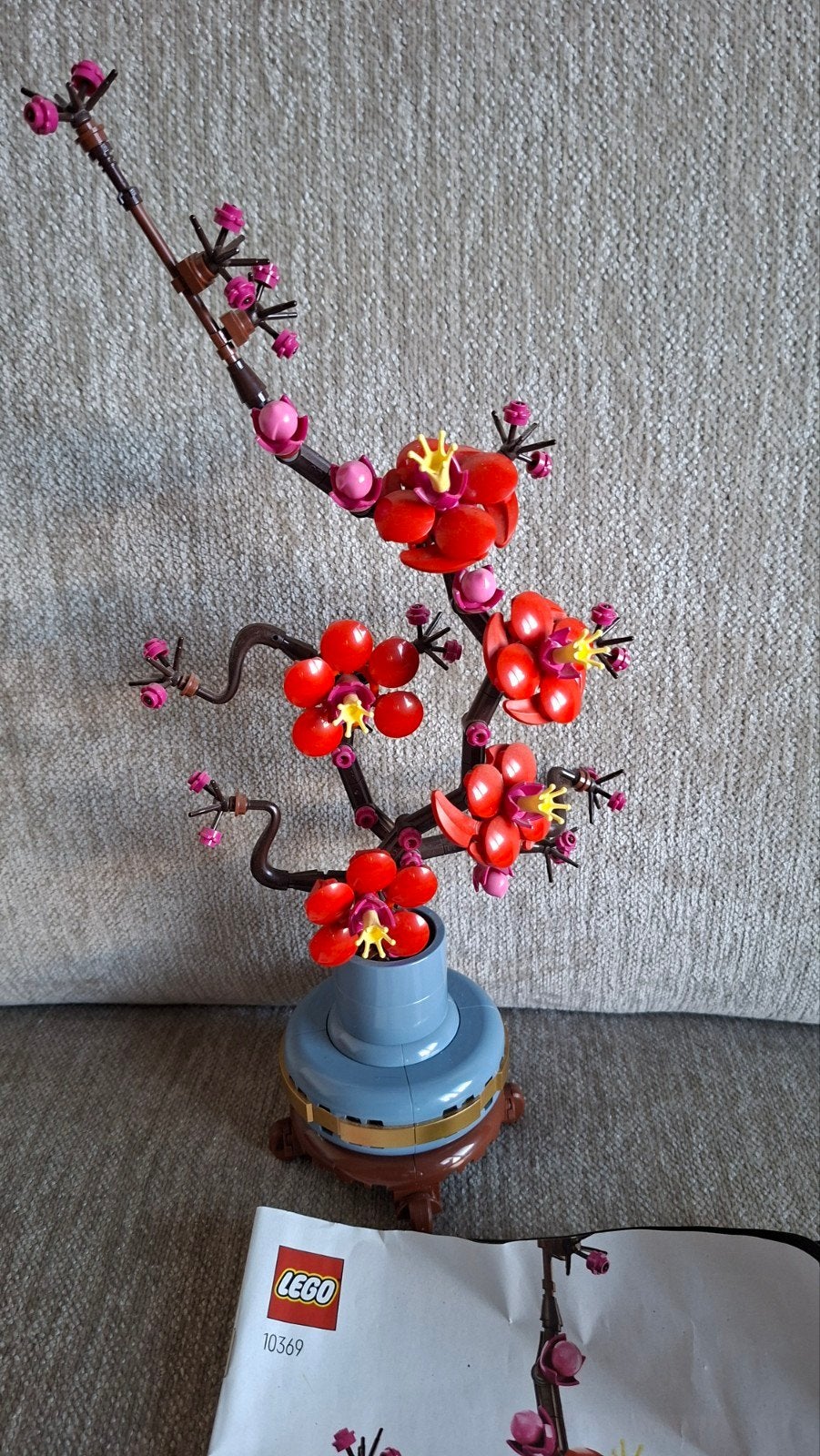 Lego Botanische Collectie Japanse Abrikoos 10369, Ophalen, Zo goed als nieuw