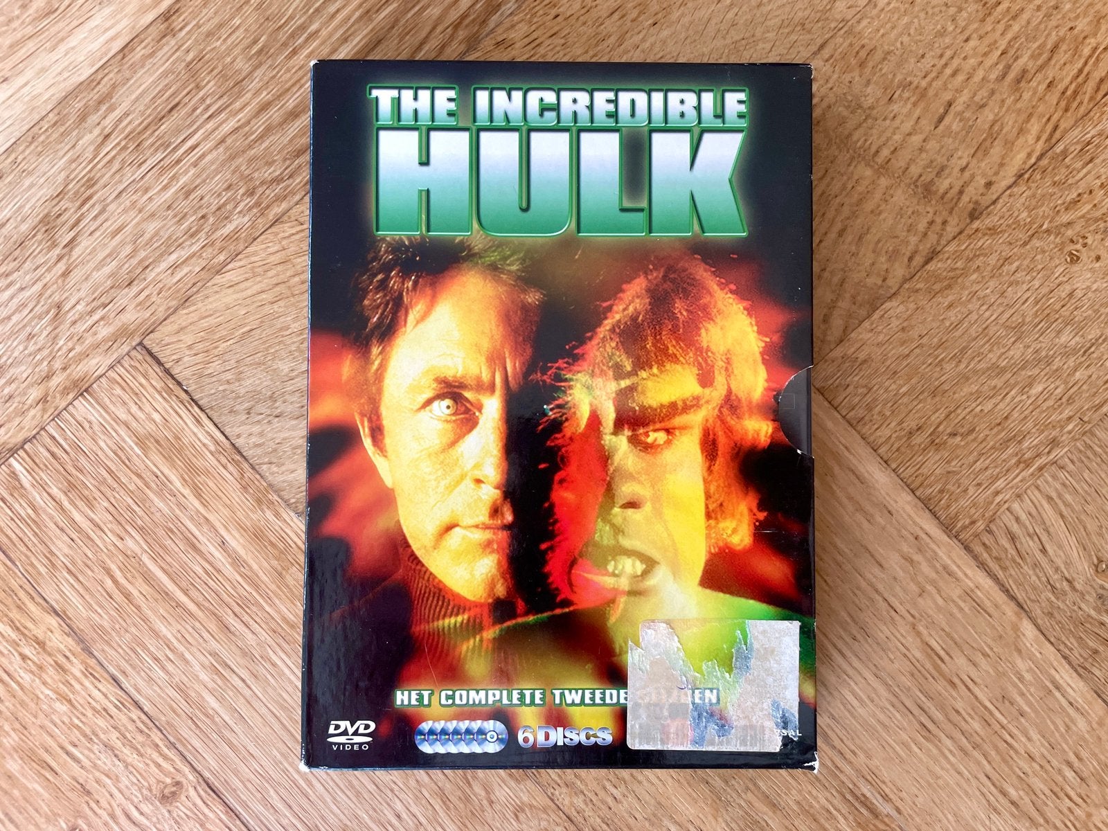 The Incredible Hulk - Seizoen 2 op DVD (nette staat, met NL), Cd's en Dvd's, Engels, Nederlands, Science Fiction en Fantasy, Ophalen of Verzenden