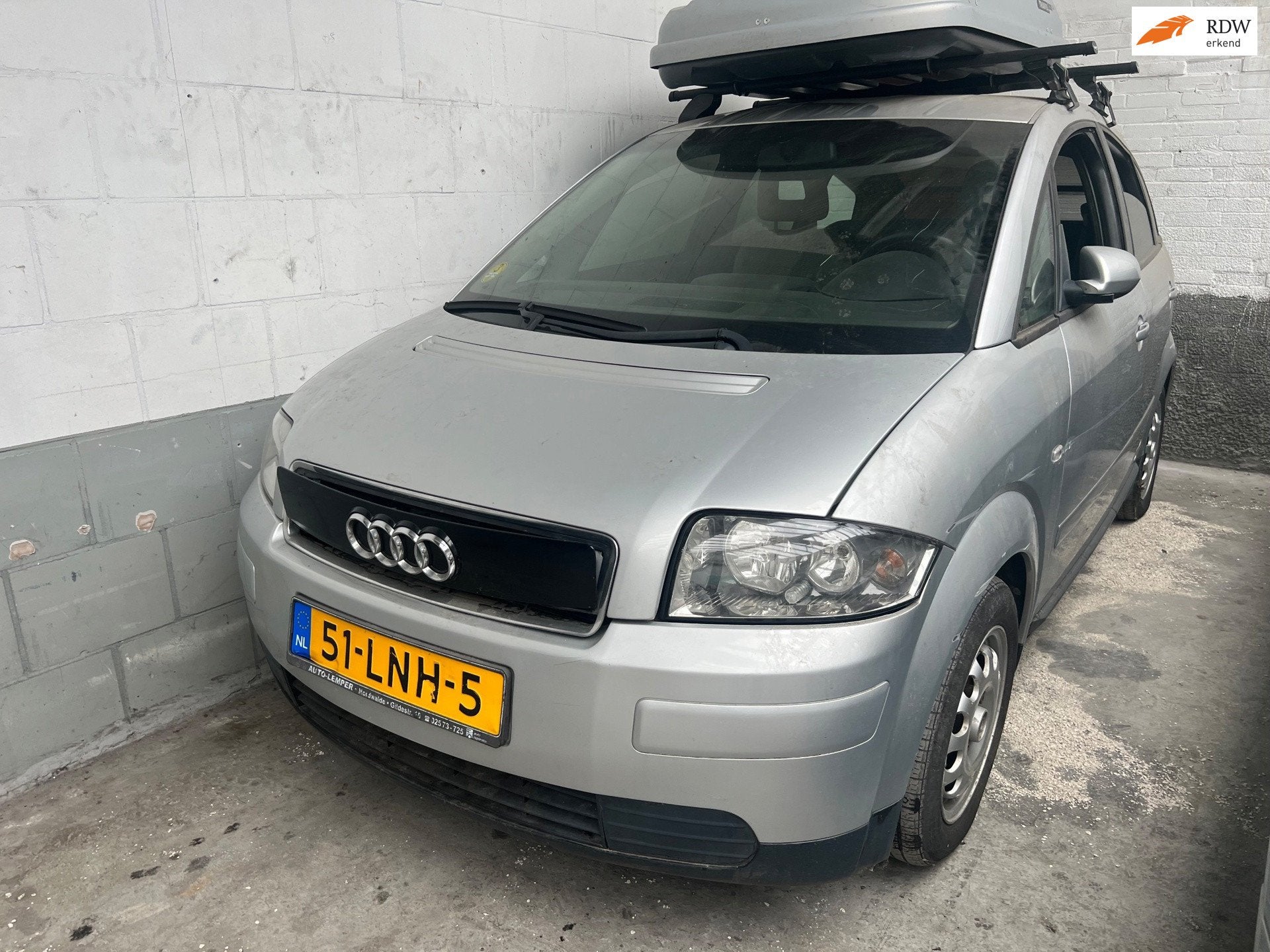 Audi A2 1.2 TDI 3L Hij nu start het niet, Auto's, Electronic Stability Program (ESP), Stof, Gebruikt, 4 stoelen
