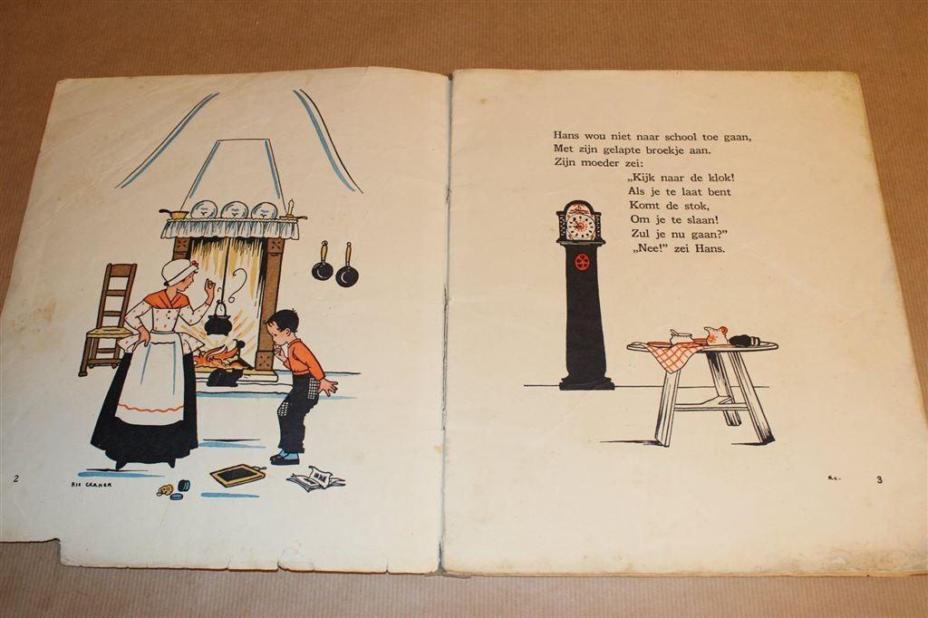 Hans Wou Niet Naar School [1937] — Rie Cramer — Vintage, Ophalen of Verzenden, Gelezen