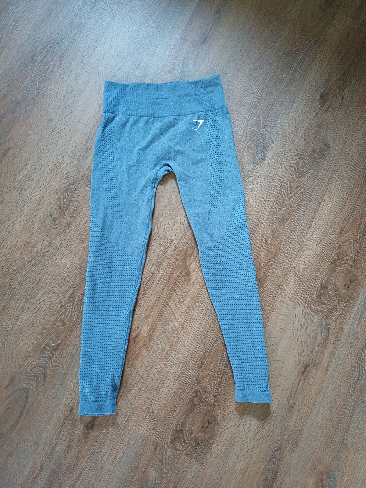 Gymshark licht blauw sport legging, Ophalen of Verzenden, Zo goed als nieuw, Blauw, Fitness of Aerobics