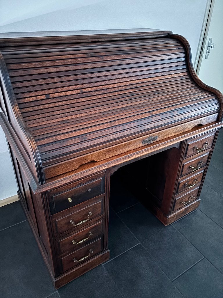 Bureau, Huis en Inrichting, Bureaus, Ophalen, Demontabel, Gebruikt, 120 cm