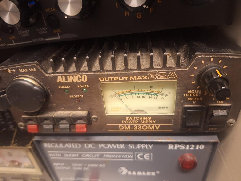 Alinco  dm 330mv, Ophalen