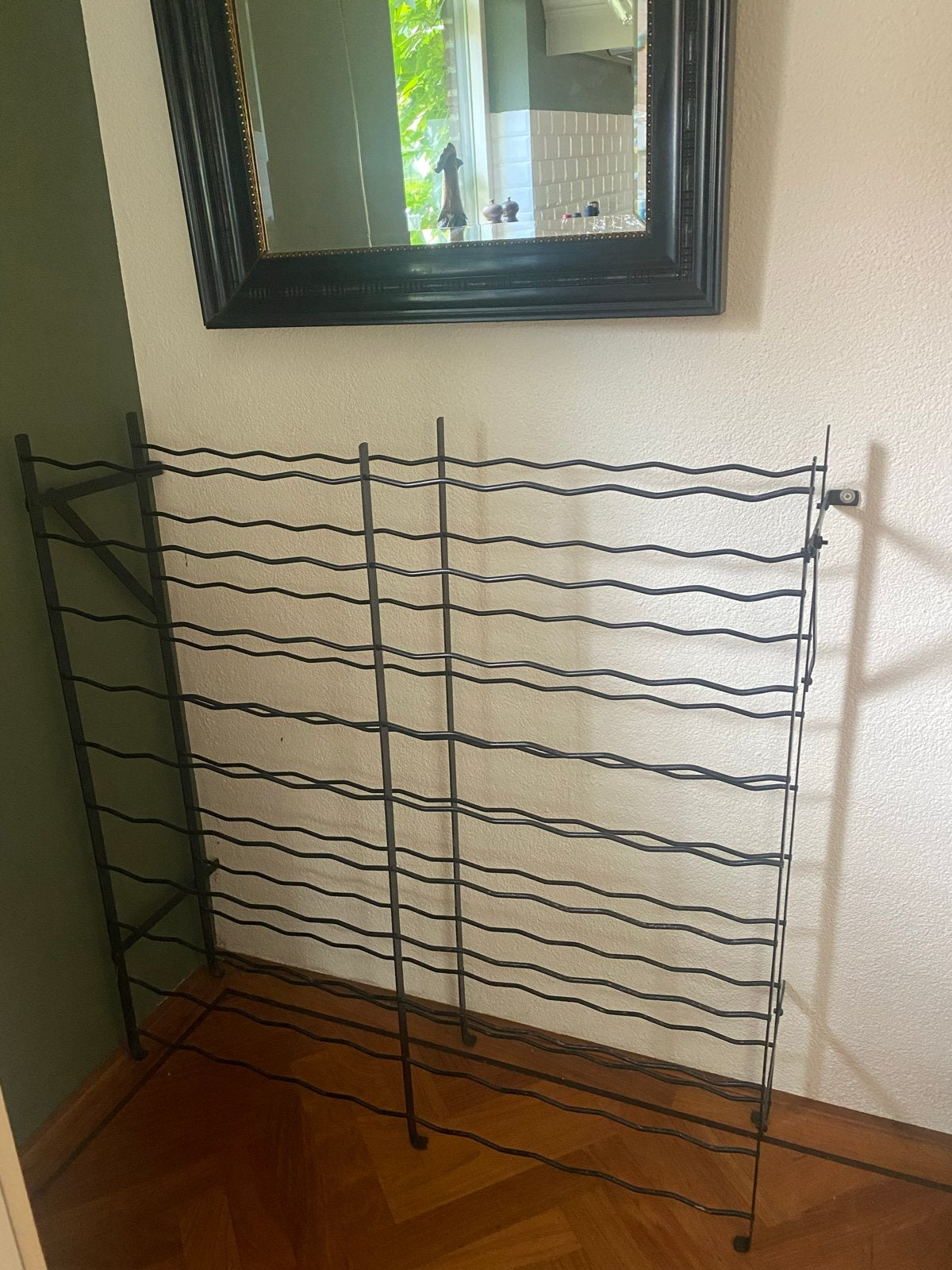 Wijnrek voor 100 flessen - 1m breed, 28cm diep, Ophalen, Gebruikt, 25 flessen of meer, 75 – 100