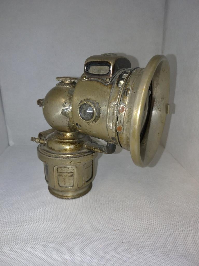 King of the road, by joseph lucas fiets carbidlamp van 1932, Antiek en Kunst, Ophalen of Verzenden