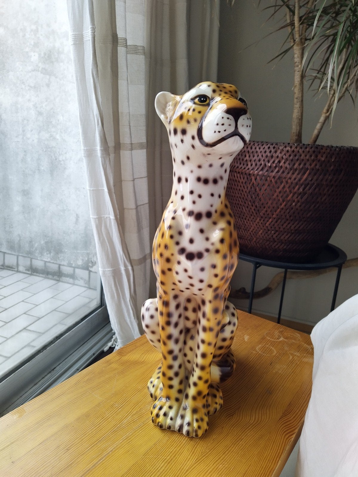 Vintage Cheetah panter, Ophalen