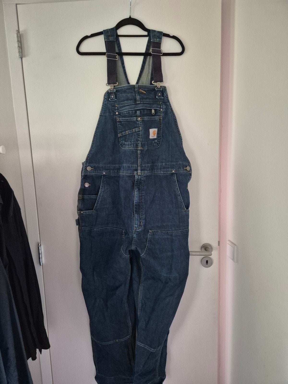 Carhartt Overall - Denim Blauw, Blauw, Ophalen of Verzenden, Zo goed als nieuw, Carhartt