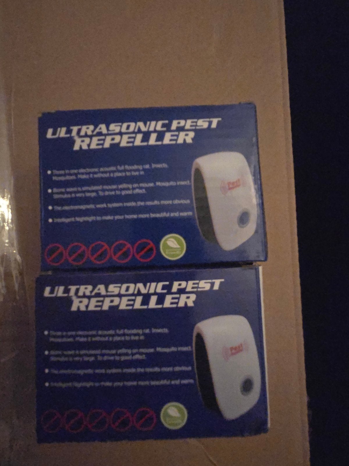 2x Pest Reject Ultrasonische ongediertebestrijding, Ophalen