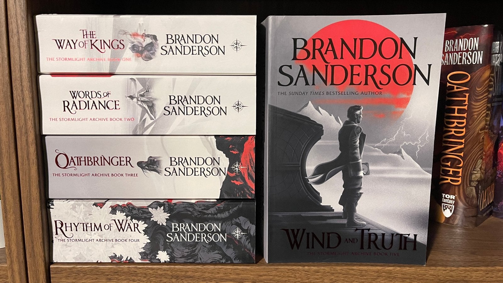Stormlight archive boeken Brandon Sanderson compleet, Ophalen, Nieuw