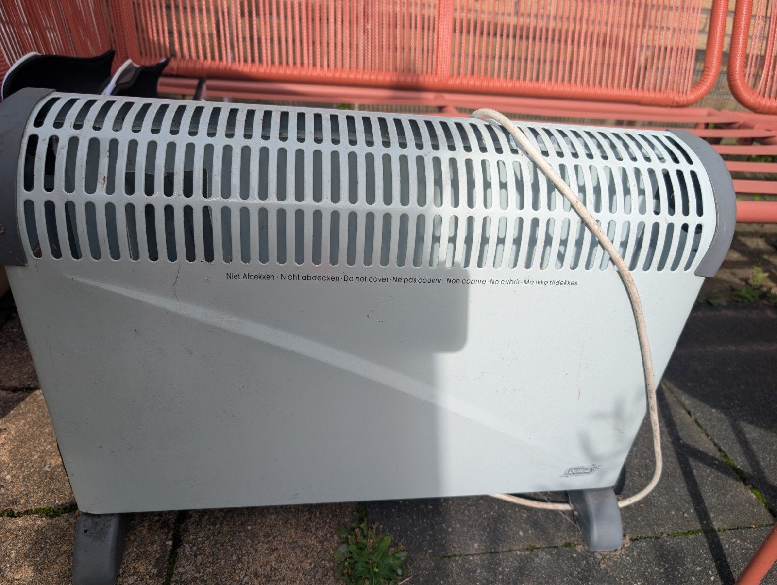 Elektrische kachel - compact en efficiënt, Ophalen, Gebruikt, Overige soorten, Elektrisch