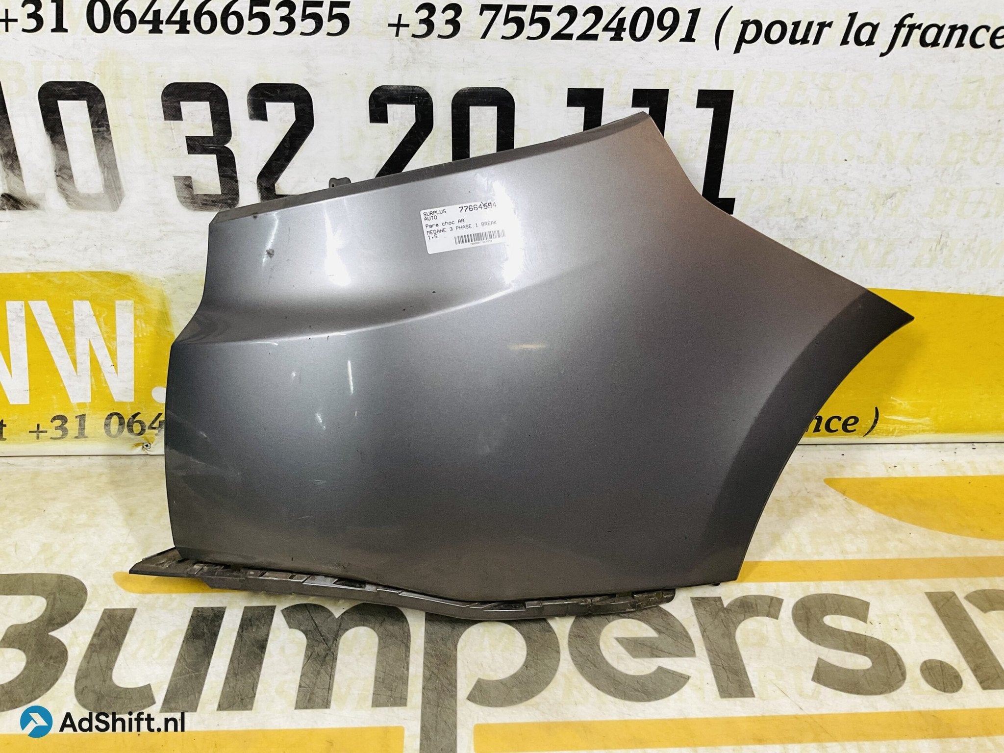 Bumperhoek Renault Megane 3 2012-2014 Recht Achterbumper hoe, Bumper