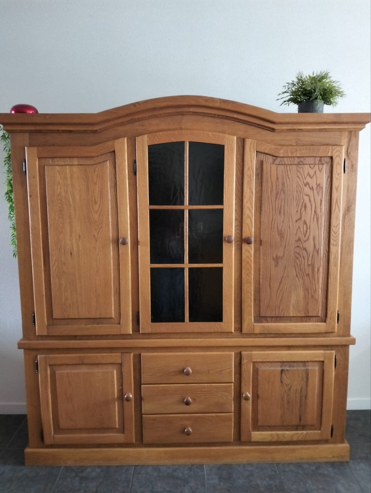 buffetkast massief eiken, Ophalen, 50 tot 75 cm, 150 tot 200 cm, 200 cm of meer