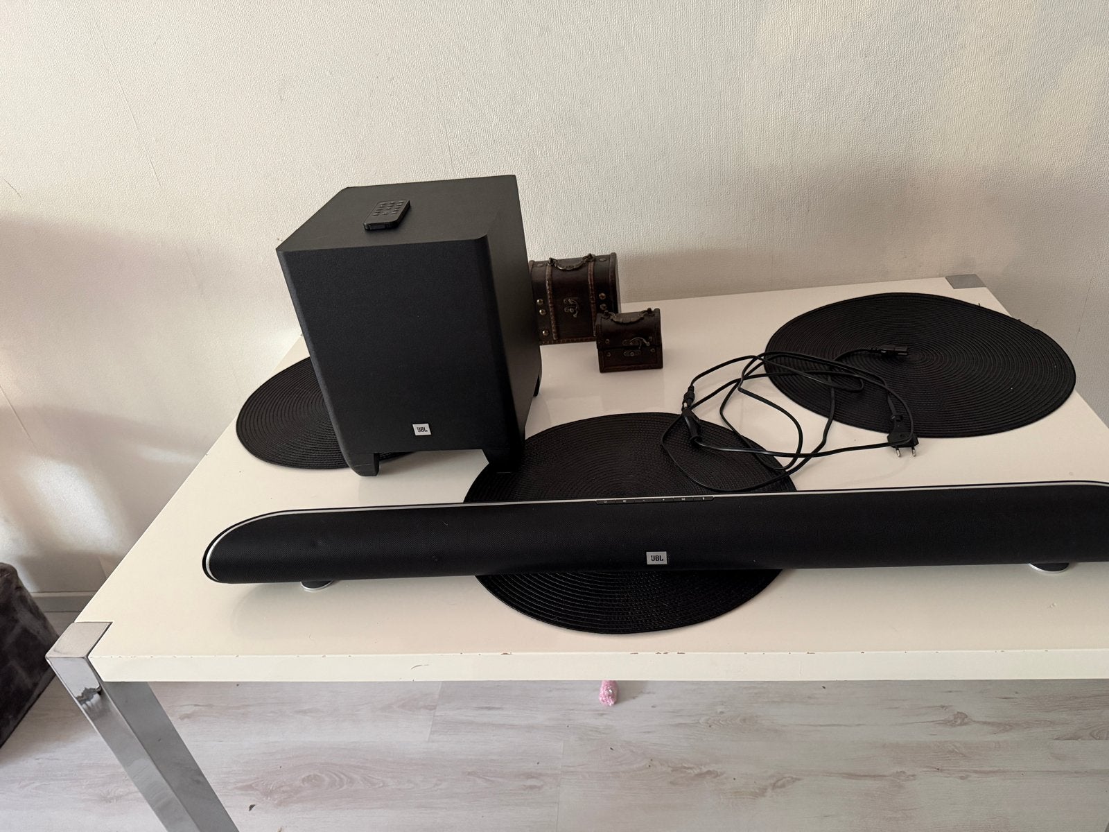 JBL Cinema SB350 Soundbar met draadloze subwoofer, Ophalen, Bluetooth, Gebruikt