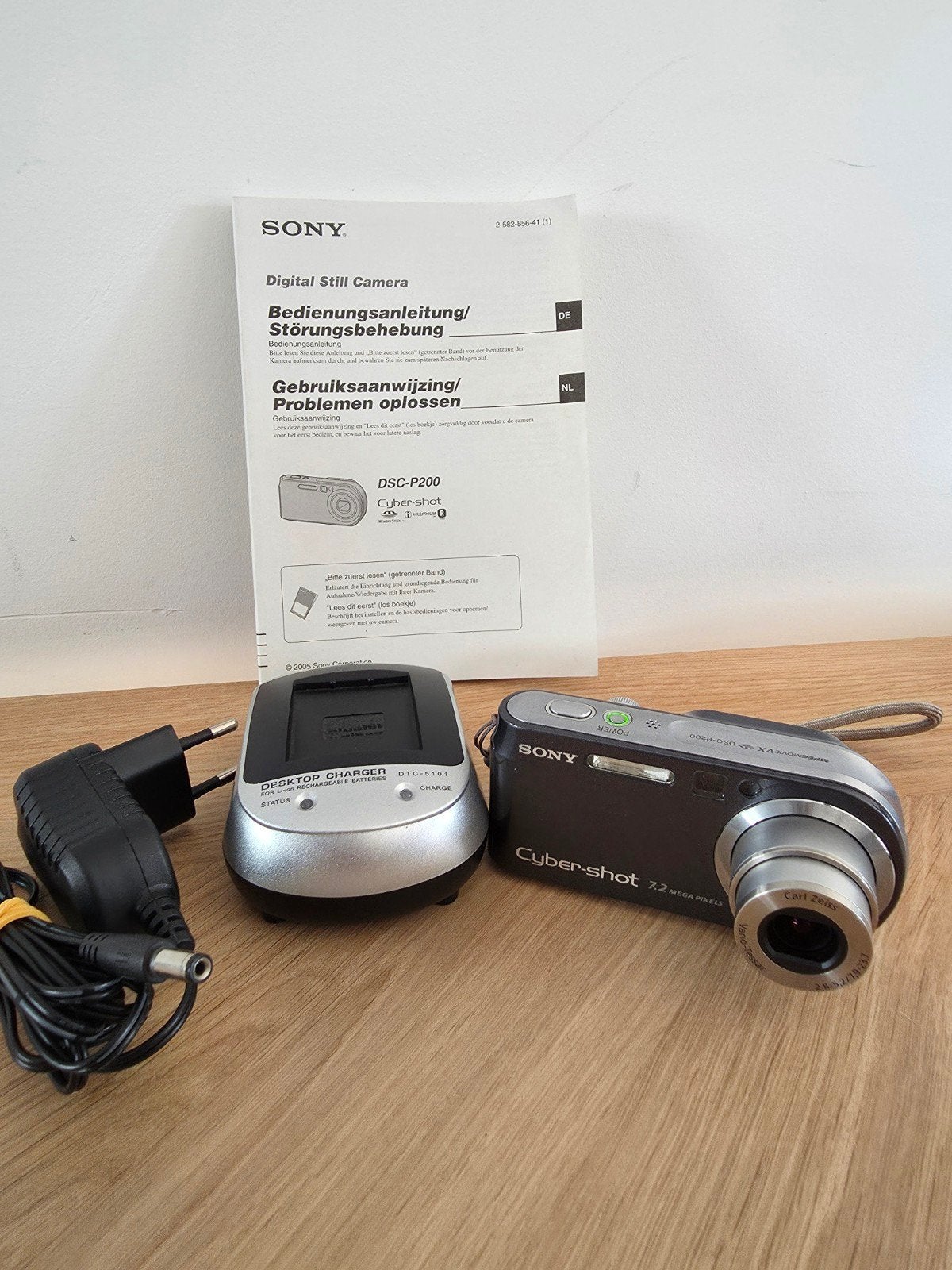Sony Cyber-Shot DSC-P200 Digitale Camera | Compleet, Ophalen of Verzenden, Zo goed als nieuw, Sony, 8 keer of meer