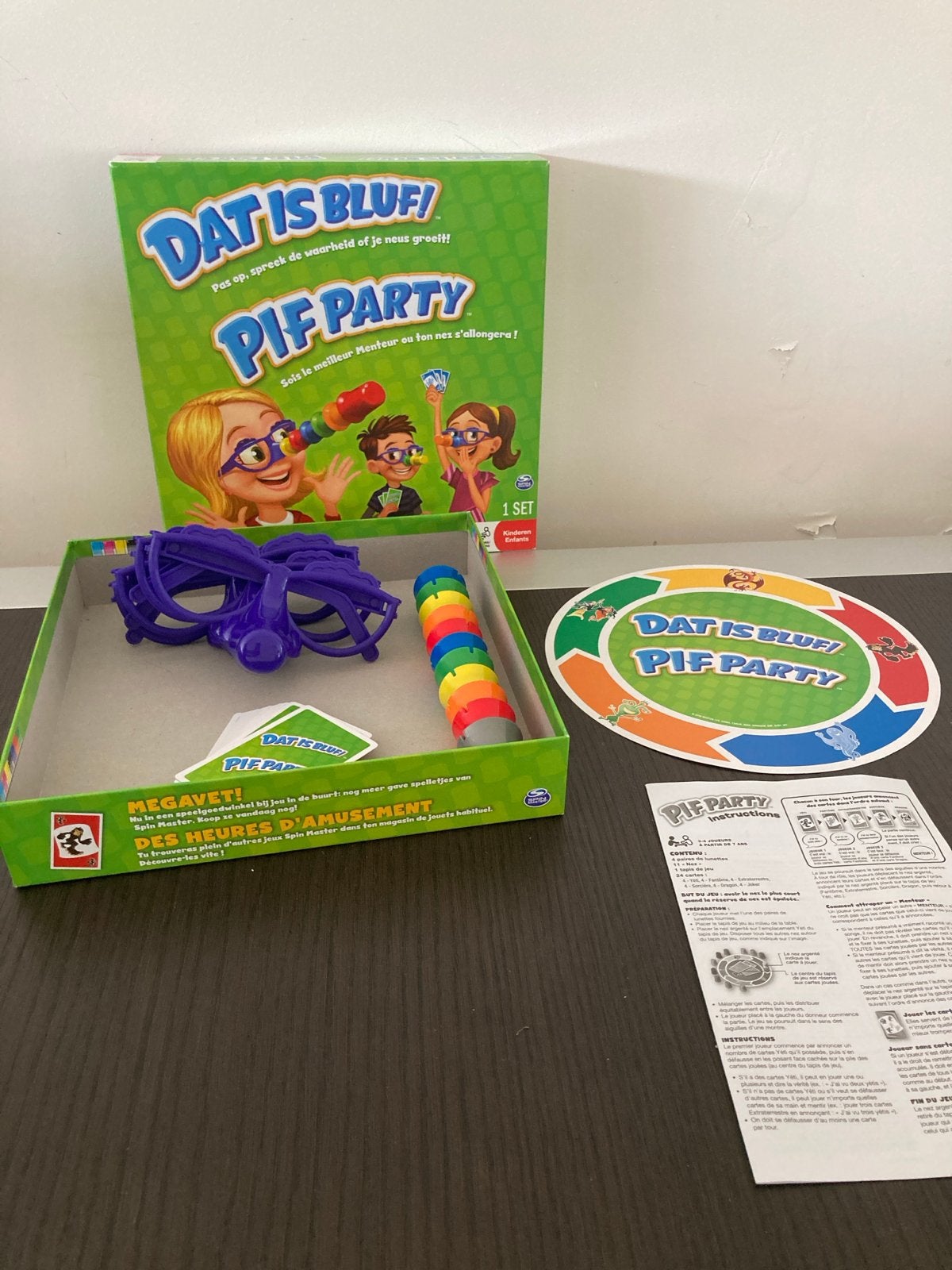 Dat is Bluf! Pif Party - Compleet en nooit gebruikt, Drie of vier spelers, Ophalen of Verzenden, Zo goed als nieuw