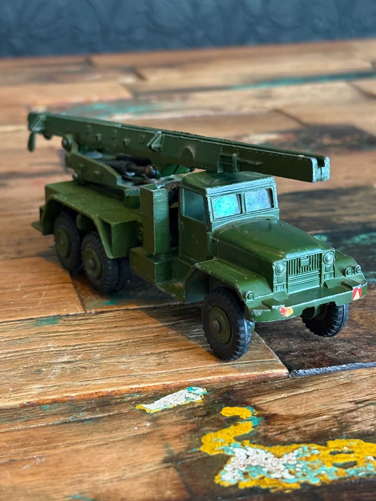 Dinky Supertoys 665 Honest John Missile Launcher, Ophalen of Verzenden, Gebruikt, Bus of Vrachtwagen