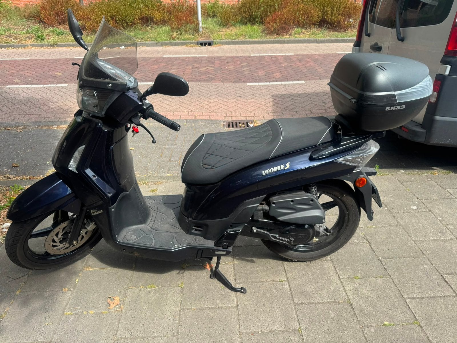 Zeer nette Kymco people s elegance 2017, Fietsen en Brommers, Ophalen, Zo goed als nieuw, People S, Benzine