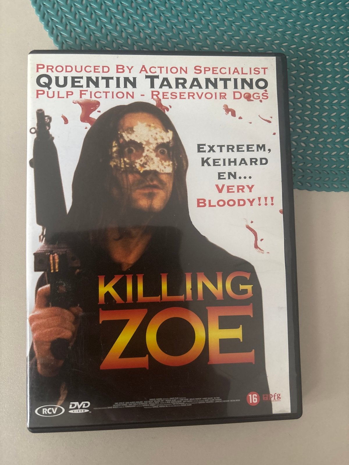 Killing Zoe DVD - Geproduceerd door Quentin Tarantino, Vanaf 16 jaar, Ophalen of Verzenden, Gebruikt, Actiethriller