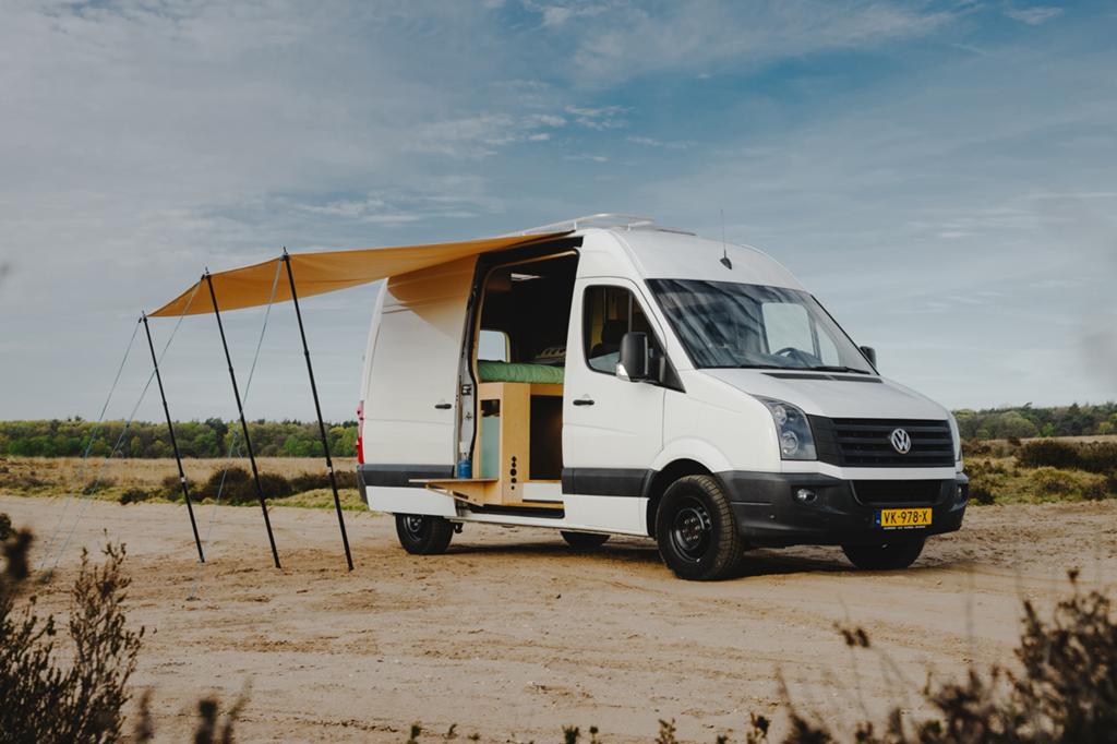 Volkswagen Crafter camper! Luxe, Comfortabel & Avontuurlijk!, Volkswagen, Tot en met 2, Koelkast, Particulier