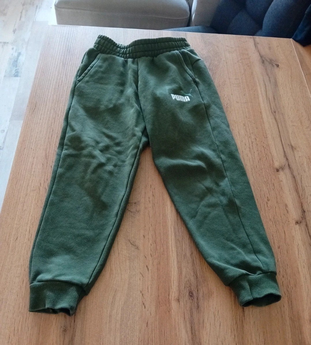 Puma trainingspak maat 140 - Groen, Gebruikt, Jongen of Meisje, Puma, Ophalen of Verzenden