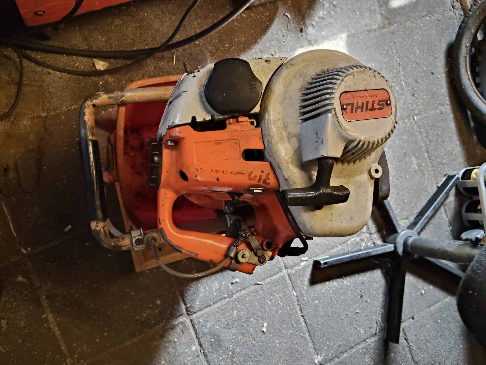 Stihl Grondboor - Krachtige Boormachine voor Tuin en Bouw, Ophalen of Verzenden, Gebruikt