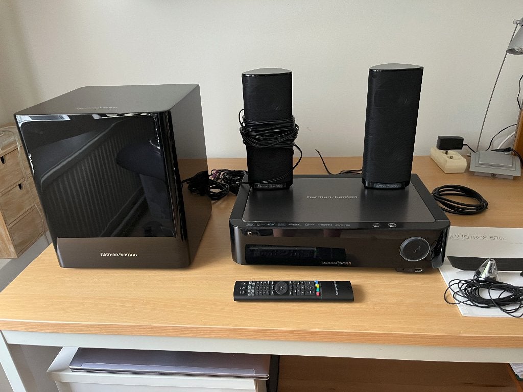 Harman Kardon BDS270 & HKS210SUB, Gebruikt, 2.1-systeem, Overige spelers, 40 tot 70 watt