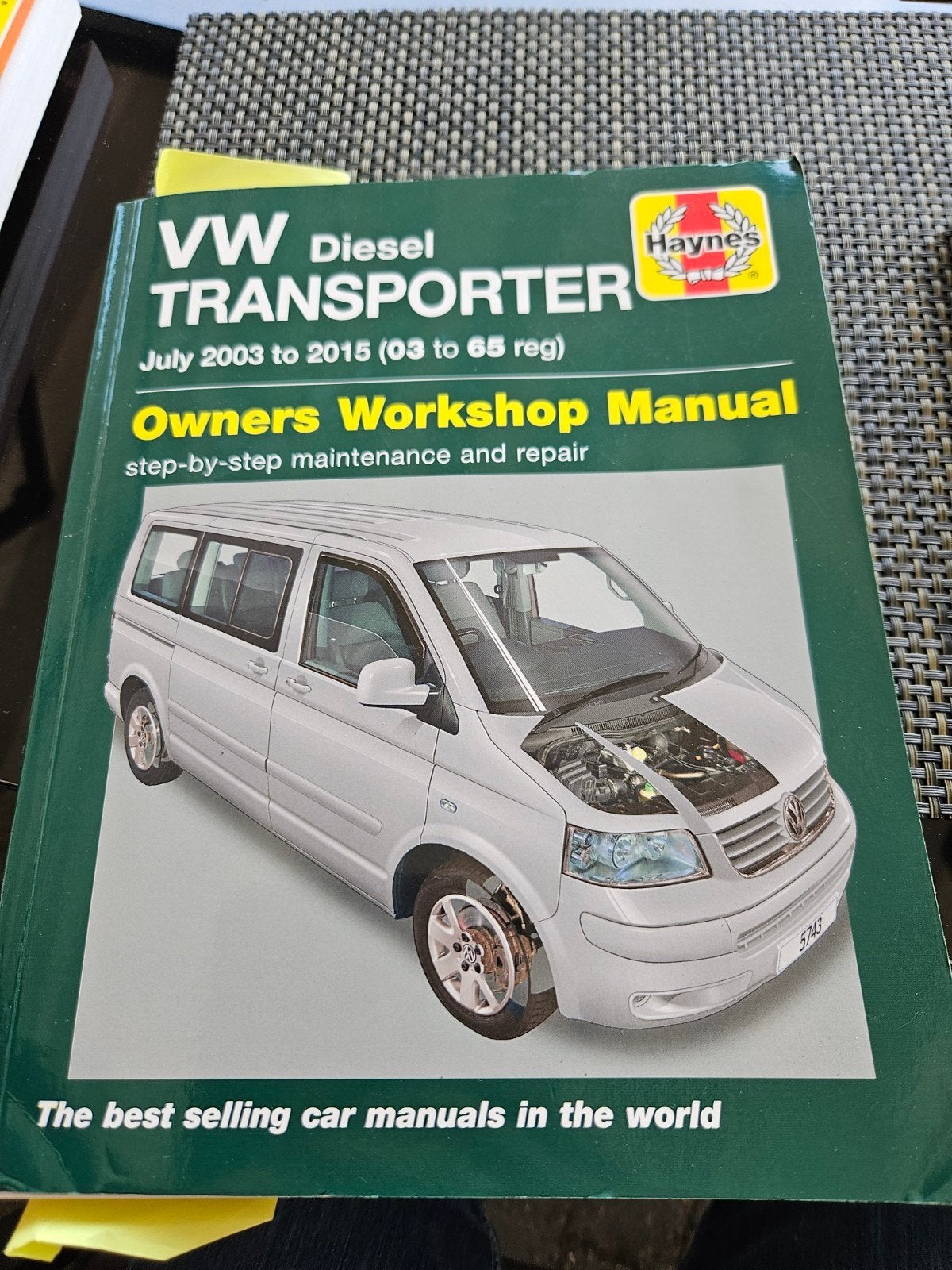 VW Transporter T5 Diesel Werkplaatshandboek Haynes, Auto diversen, Handleidingen en Instructieboekjes, Ophalen of Verzenden