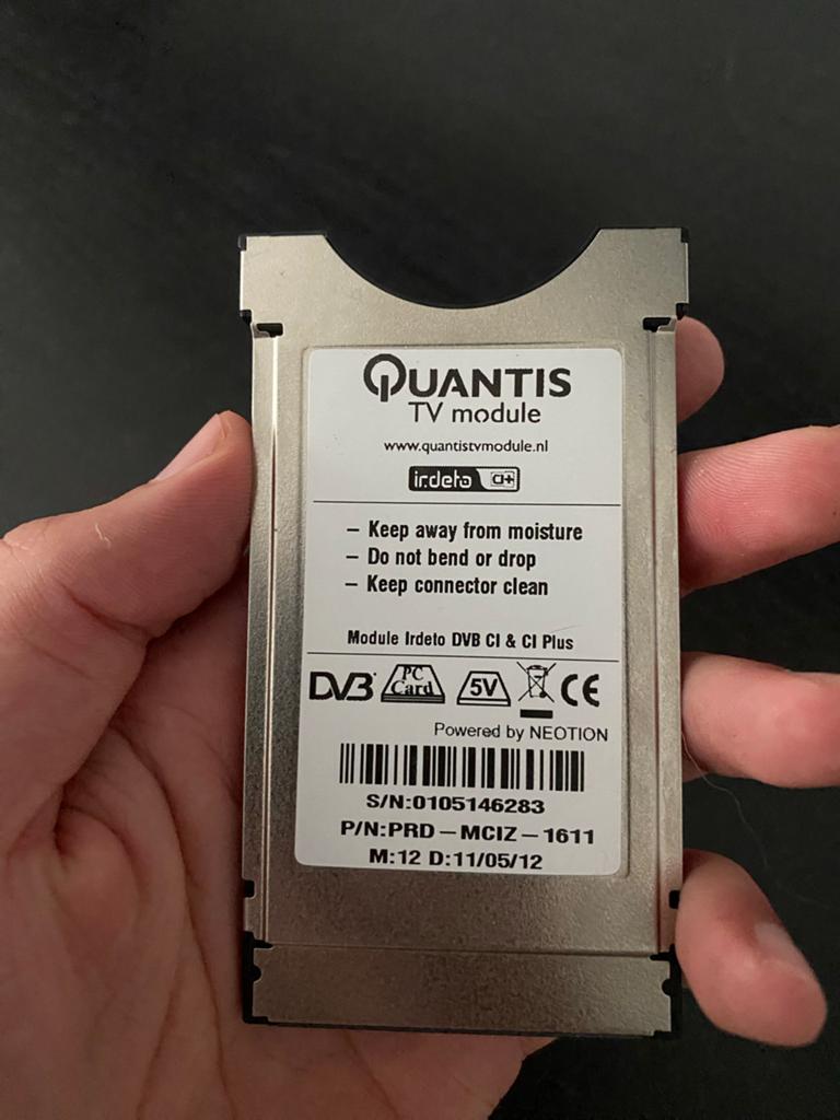 Quantis Irdeto CI+ TV Module voor Ziggo, Ophalen of Verzenden, Gebruikt, Overige merken