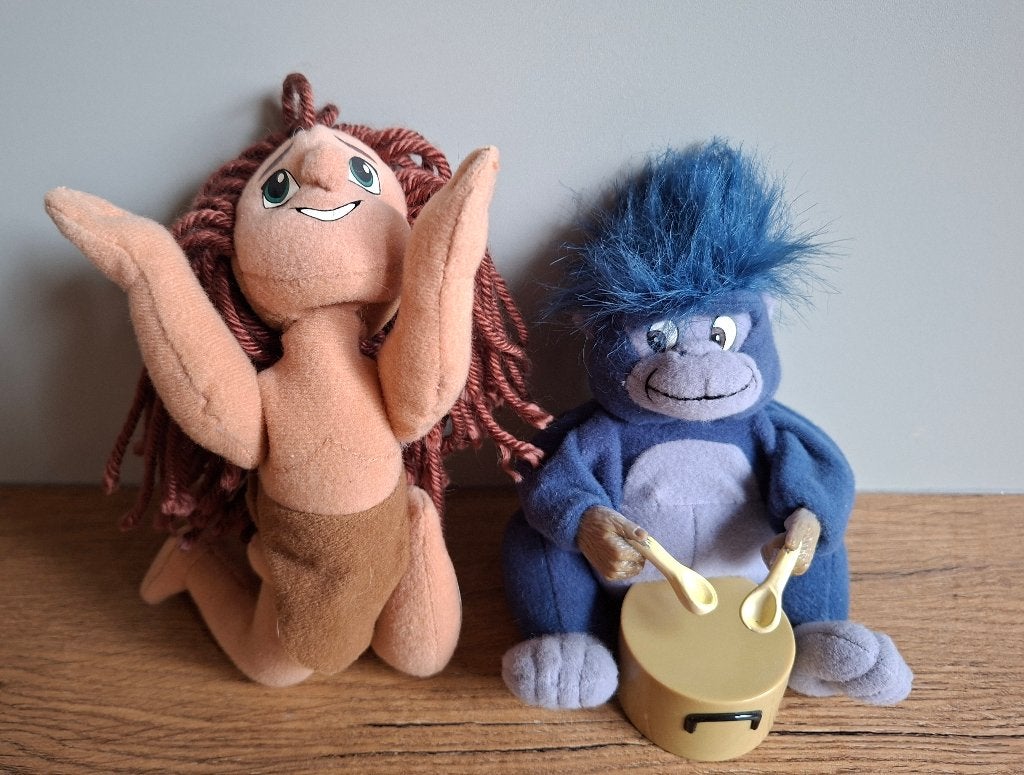 McDonaldsTarzan en Terk  2000 Happy Meal DLRP, Verzamelen, Ophalen of Verzenden, Overige figuren, Zo goed als nieuw, Beeldje of Figuurtje