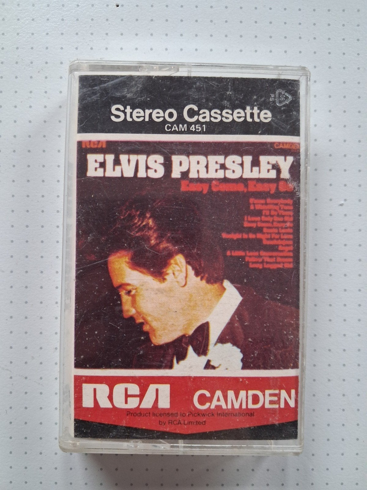 Elvis Presley - Easy Come, Easy Go (Stereo Cassette), Cd's en Dvd's, Cassettebandjes, Gebruikt, 1 bandje, Ophalen of Verzenden