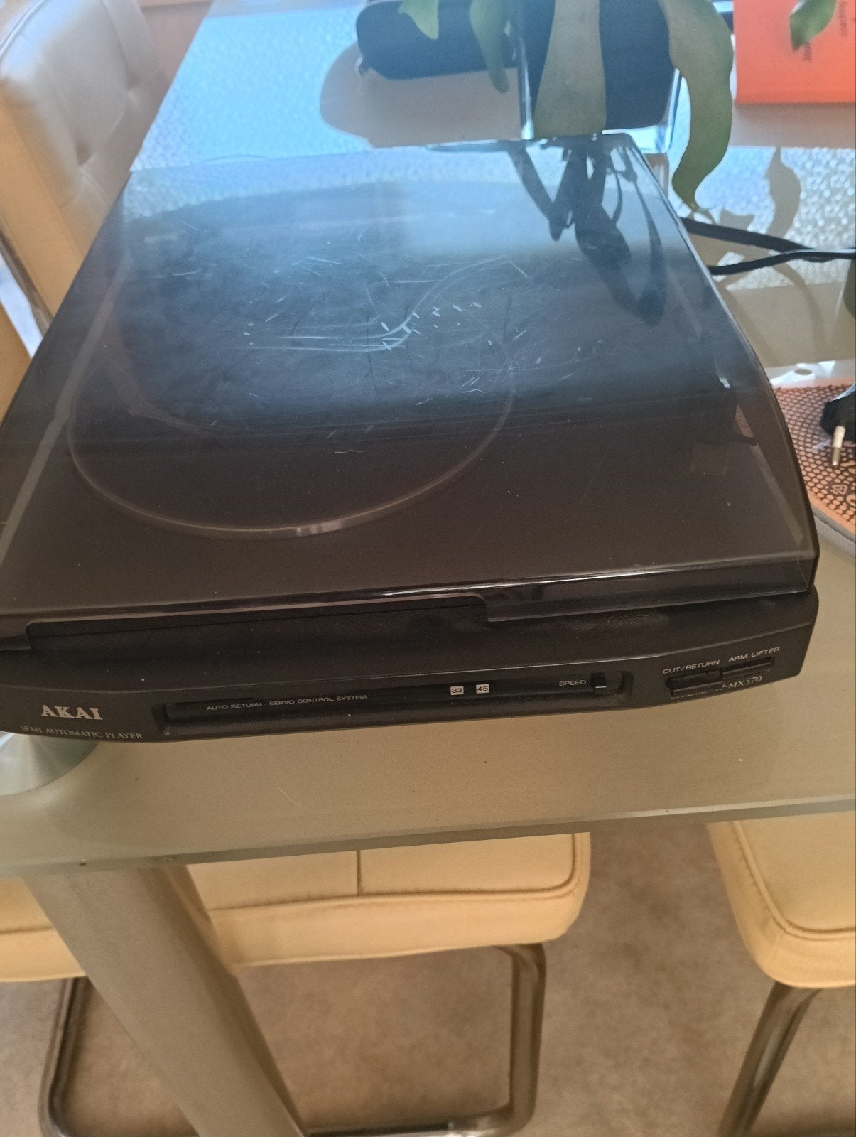 Akai platenspeler - Goed werkend - Meppe 30 euro l, Audio, Tv en Foto, Platenspelers, Ophalen of Verzenden, Gebruikt, Platenspeler