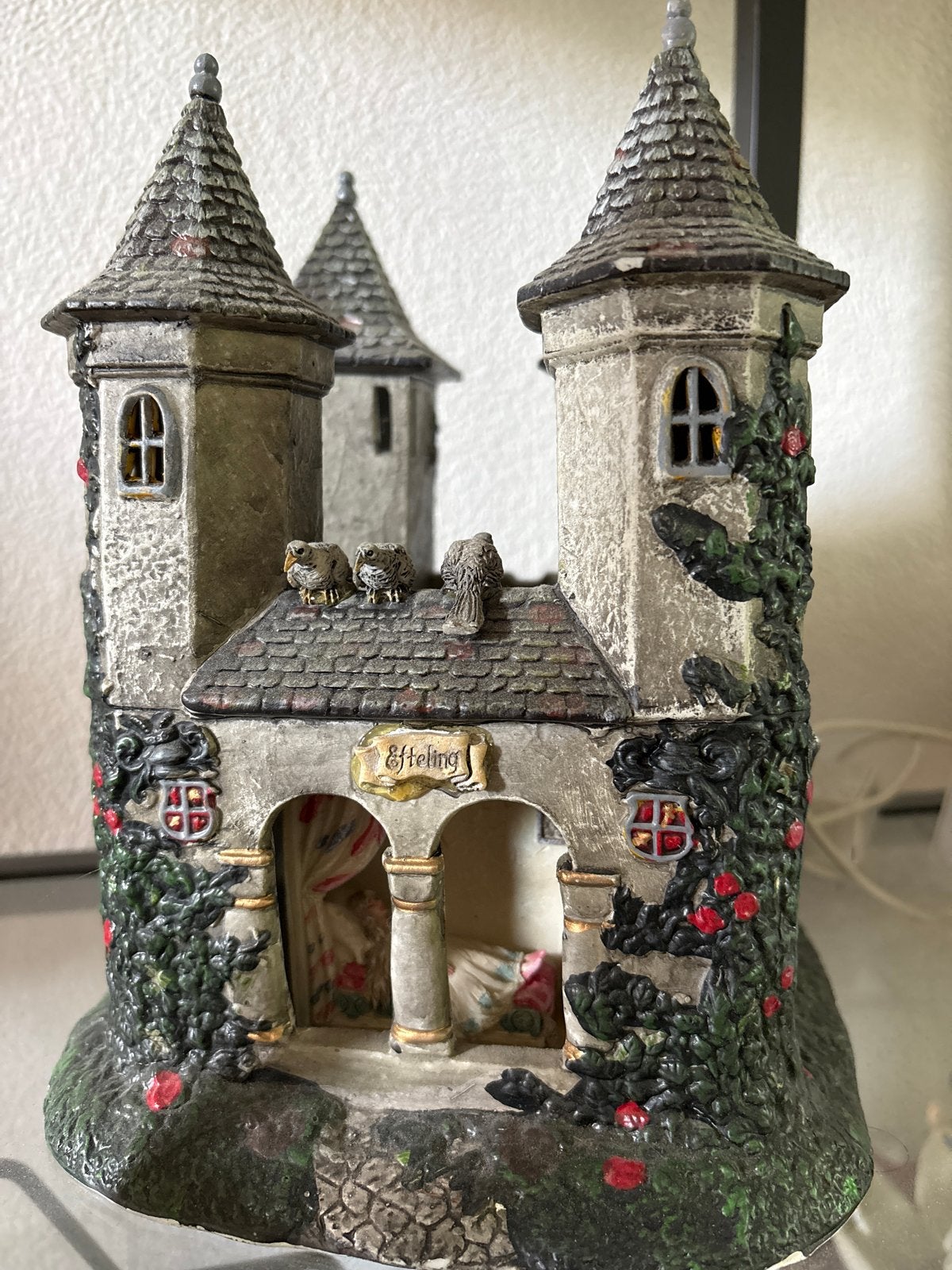 Kasteel Doornroosje Efteling, Ophalen of Verzenden, Zo goed als nieuw, Beeldje of Poppetje
