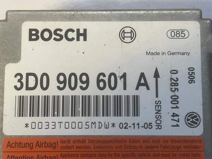 Airbag Module van een Volkswagen Phaeton, Gebruikt, -, -, -