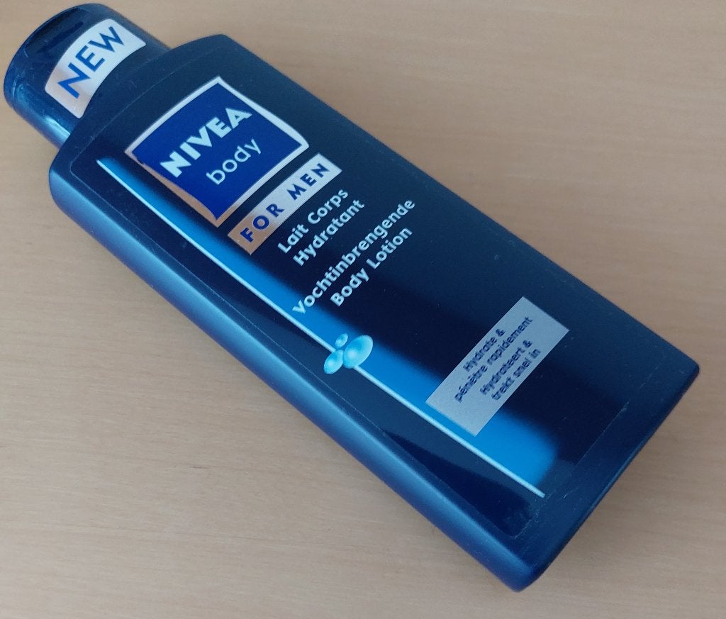 Nivea body lotion for men - ongeopend nieuwe flacon (1 of 2), Ophalen, Nieuw, Bodylotion, Crème of Olie